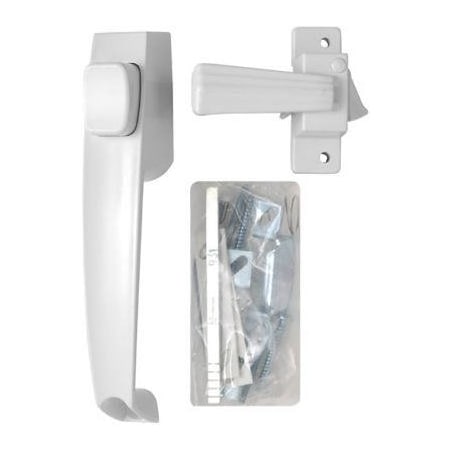 Hampton Products-Wright WHT Push Button Latch V333WH